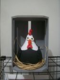 galinha no ninho
